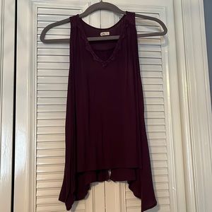 XS Hollister Purple Tank Top